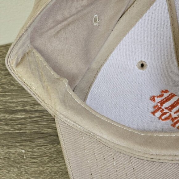 Home Depot Tan Orange Embroidery Baseball Hat Cap Adjustable  Strap Triumph - Picture 8 of 13